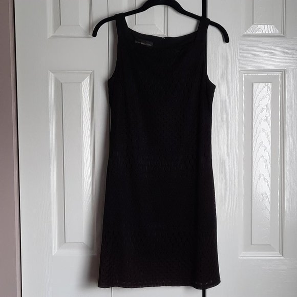HP⭐ Scott McClintock Lace Black Sundress Size 8 - Picture 1 of 5